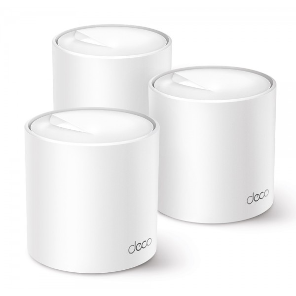 TP-LINK Home Mesh WiFi 6 System Deco X50, 3000Mbps AX3000, V1.0, 3τμχ - Περιφερειακά