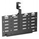 BRATECK cable management γραφείου CC11-20-1, μεταλλικό, 384x63x307mm, μαύρο