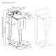 BRATECK βάση γραφείου για PC CPB29-01, universal, μεταλλική, έως 30kg