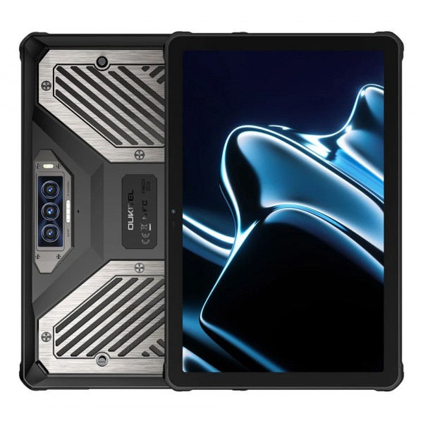 OUKITEL tablet RT10, 11", 12/512GB, 25000mAh, IP68/IP69K/MIL-STD-810H, 5G, μαύρο - 