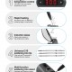 SUNSHINE σταθμός κόλλησης 210 Pro με κολλητήρι, 110W, 100~450 °C