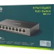 TP-LINK easy managed switch ES208GP, 8x Gigabit θύρες, PoE+, V1.0