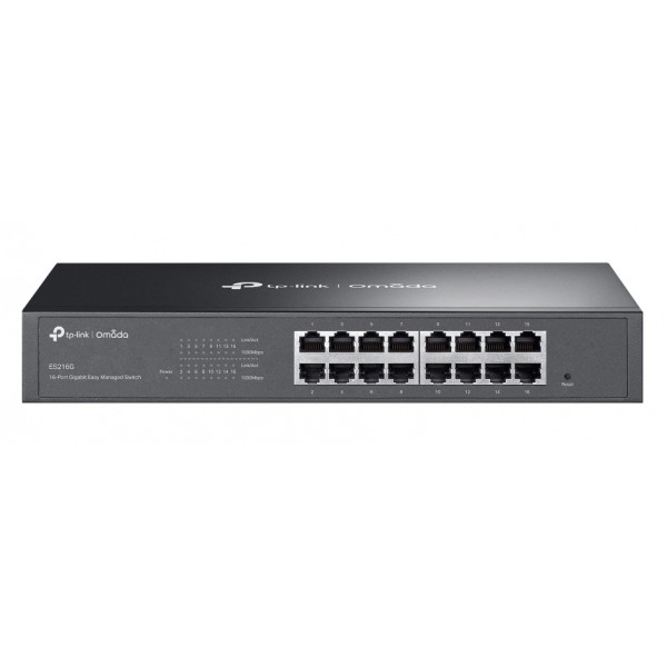 TP-LINK easy managed switch ES216G, 16x Gigabit θύρες, V1.0 - 