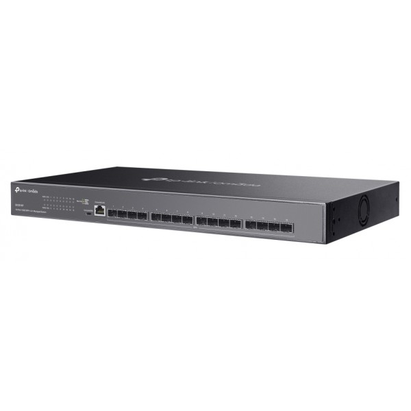 TP-LINK L2+ managed switch SX3016F, 16x 10Gbps SFP+ θύρες, V1.20