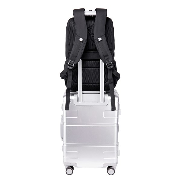 ARCTIC HUNTER τσάντα πλάτης B00111 με θήκη laptop 15.6", 20L, μαύρη