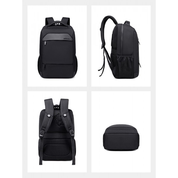 ARCTIC HUNTER τσάντα πλάτης B00111 με θήκη laptop 15.6", 20L, μαύρη