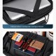 ARCTIC HUNTER τσάντα πλάτης B00915 με θήκη laptop 15.6", USB, 20L, μαύρη