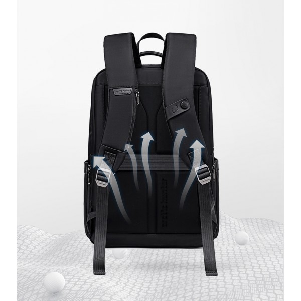 ARCTIC HUNTER τσάντα πλάτης B00808 με θήκη laptop 15.6", 19.5L, μαύρη