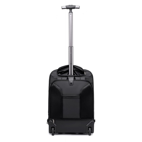 ARCTIC HUNTER τσάντα ταξιδίου LG00861 με θήκη laptop 15.6", τροχήλατη, 42L/54L, μαύρη