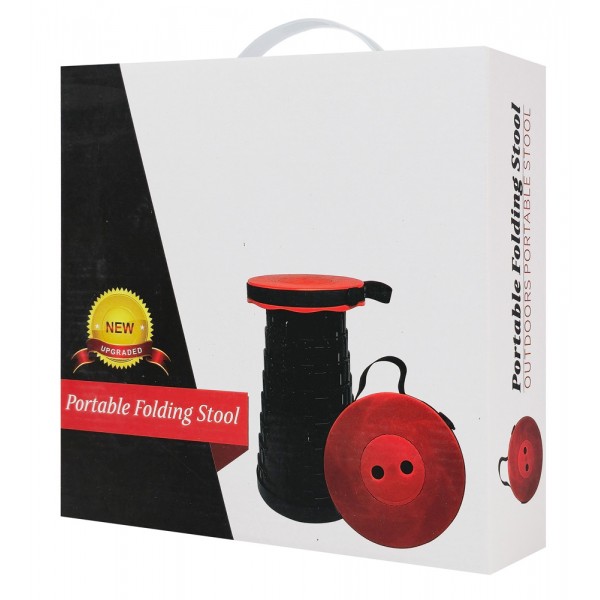 HOME USE πτυσσόμενο καρεκλάκι HUH-0231, αντοχή έως 250kg, 25.5x45cm, γκρι