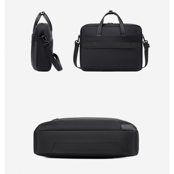 ARCTIC HUNTER τσάντα ώμου GWB00849 με θήκη laptop 15.6", 14L, μαύρη