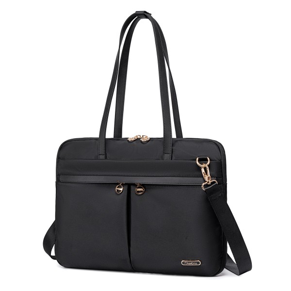 CHANTRIA γυναικεία τσάντα ώμου CB00773 για laptop 15.6", 4L, μαύρη - Προσωπική Φροντίδα