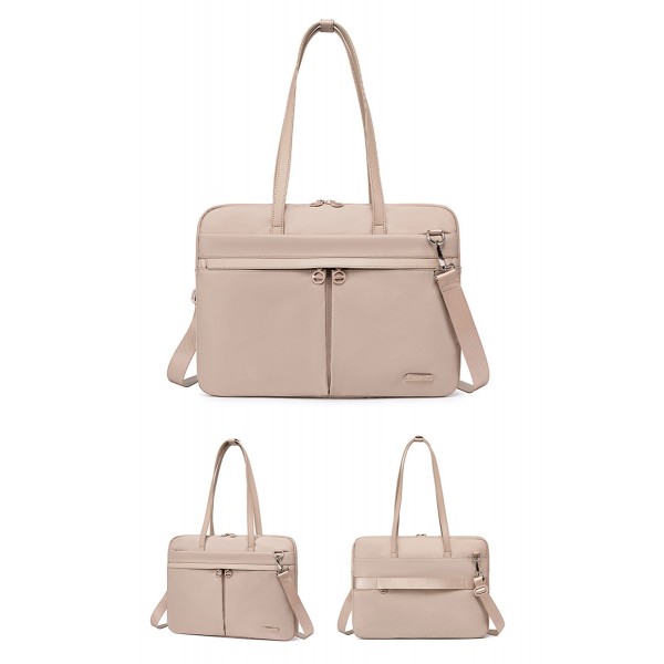 CHANTRIA γυναικεία τσάντα ώμου CB00773 για laptop 15.6", 4L, χακί