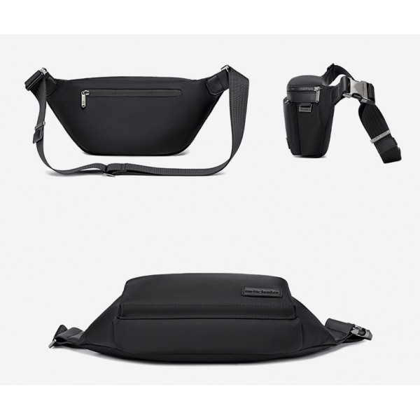 ARCTIC HUNTER τσάντα Crossbody XB00837, 3.5L, μαύρη