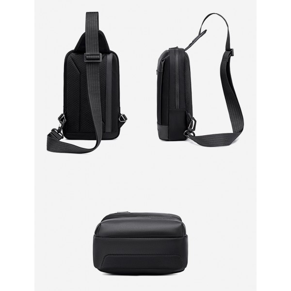 ARCTIC HUNTER τσάντα Crossbody XB00829, 3L, μαύρη