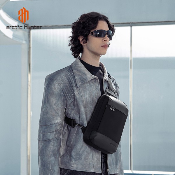 ARCTIC HUNTER τσάντα Crossbody XB00829, 3L, μαύρη - Προσωπική Φροντίδα