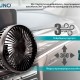 BRUNO ανεμιστήρας αυτοκινήτου BRN-0284, 5" ιντσών, με περιστροφή 360°, 2 ταχύτητες και καλώδιο USB