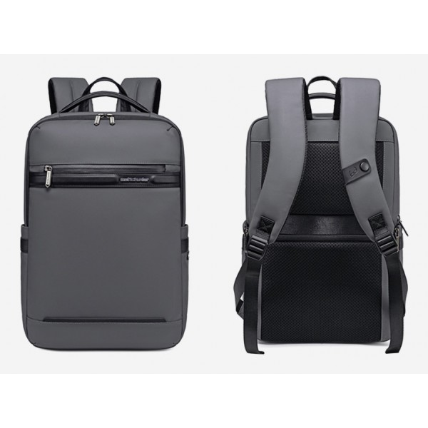 ARCTIC HUNTER τσάντα πλάτης B00872 με θήκη laptop 15.6", 14.5L, γκρι