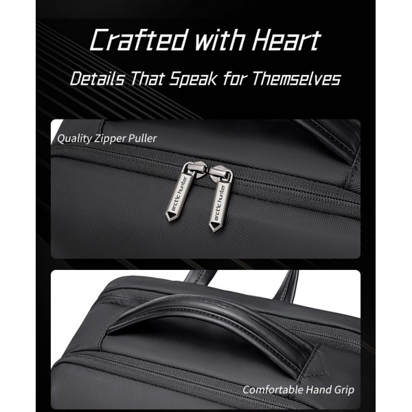 ARCTIC HUNTER τσάντα πλάτης B00872 με θήκη laptop 15.6", 14.5L, χακί