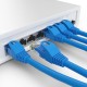 POWERTECH καλώδιο δικτύου CAB-N460, Cat 6 U/UTP, CCA, 250Hz, 1.5m, μπλε