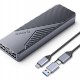 ORICO θήκη για M.2 NVME SSD CNM2-G20, 20Gbps, γκρι