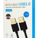 ORICO καλώδιο USB 2.0 U2-AA02, 480Mbps, 1.5m, μαύρο