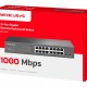 MERCUSYS desktop/rackmount switch MS116GS, 16x Gigabit θύρες, V1.0