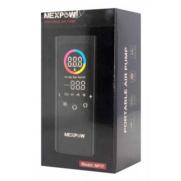 NEXPOW συμπιεστής αέρος αυτοκινήτου NP17, 6000mAh, 150PSI