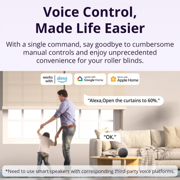 SONOFF smart διακόπτης MINI-RBS για μηχανισμό κουρτινών, WiFi, συμβατός με Matter, λευκός