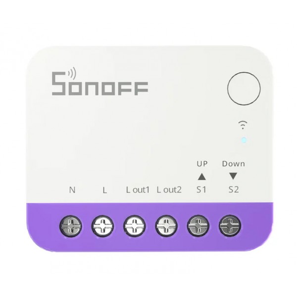 SONOFF smart διακόπτης MINI-RBS για μηχανισμό κουρτινών, WiFi, συμβατός με Matter, λευκός - Ηλεκτρολογικός εξοπλισμός