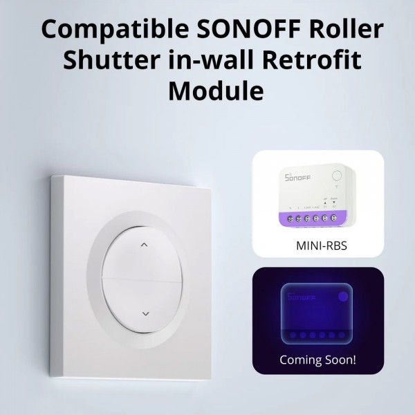 SONOFF θήκη για smart διακόπτη ERBS, πλαστική, λευκή