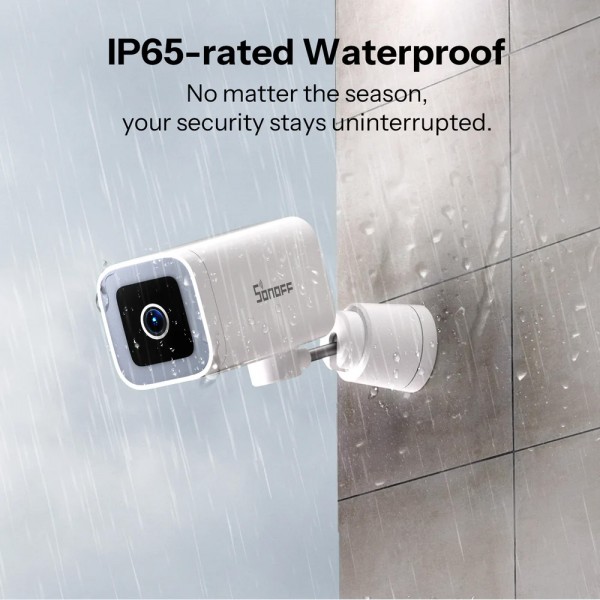 SONOFF smart κάμερα CAM-B1P, 2K, WiFi, SD, IP65