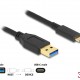 DELOCK καλώδιο USB-C σε USB 84006, 10Gbps, 3m, μαύρο