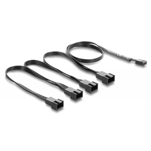 DELOCK καλώδιο 1x 4pin PWM σε 4x 4pin PWM 84540 για ανεμιστήρες, 40cm - Σύγκριση Προϊόντων