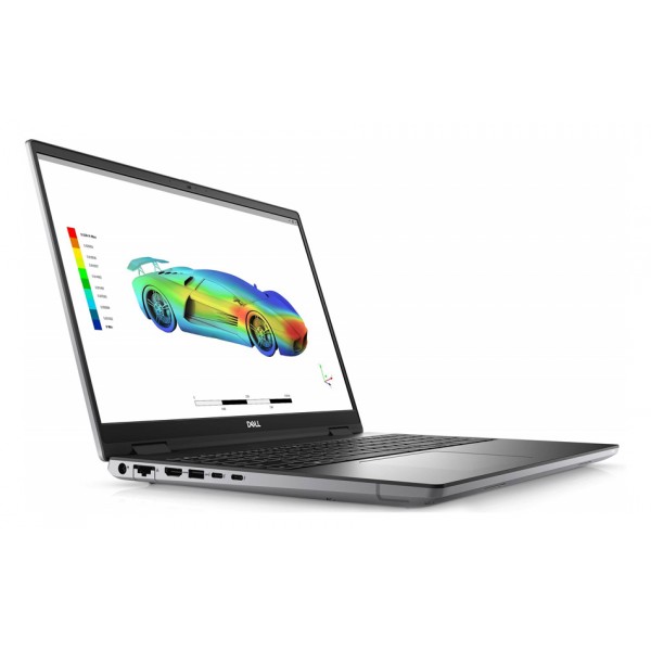 DELL Laptop Precision 7670, Factory Refurbished Grade A, i9-12950HX, 32/2x 512GB SSD, 16" Touchscreen, Cam, Nvidia RTX A2000, Windows 11 Pro - 