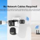 VSTARCAM smart κάμερα CS621FR, four-lens, 2MP, WiFi, SD, PTZ, IP66