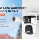 VSTARCAM smart κάμερα CS621FR, four-lens, 2MP, WiFi, SD, PTZ, IP66