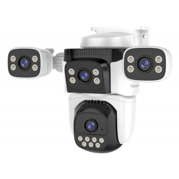 VSTARCAM smart κάμερα CS621FR, four-lens, 2MP, WiFi, SD, PTZ, IP66 - Συστήματα Ασφαλείας