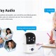 VSTARCAM smart κάμερα C996DR, 2MP, dual lens, WiFi, PTZ, SD