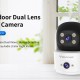 VSTARCAM smart κάμερα C996DR, 2MP, dual lens, WiFi, PTZ, SD