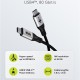 GOOBAY καλώδιο USB-C 74776, USB4, 240W, 80Gbps, 16K/60Hz, 1.5m, μαύρο