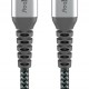GOOBAY καλώδιο USB-C 79559, 60W, 480Mbps, 0.15m, μαύρο