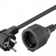 GOOBAY μπαλαντέζα προέκταση ρεύματος 93095, schuko, 3x 1.5mm², 10m, μαύρη