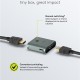 GOOBAY HDMI switch 77791, 2 σε 1, 8K/60Hz, γκρι