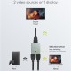 GOOBAY HDMI switch 77791, 2 σε 1, 8K/60Hz, γκρι