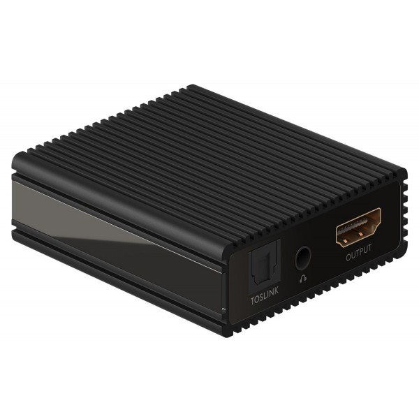 GOOBAY HDMI audio extractor 79138, 4K/30Hz, μαύρο - Σύγκριση Προϊόντων