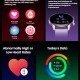 ZEBLAZE smartwatch Btalk 3 Plus, heart rate, 1.39" IPS, χρυσό
