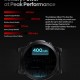 ZEBLAZE smartwatch Vibe 7 Pro, heart rate, 1.43" AMOLED, 3 ATM, ασημί