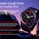 ZEBLAZE smartwatch Vibe 7 Pro, heart rate, 1.43" AMOLED, 3 ATM, ασημί