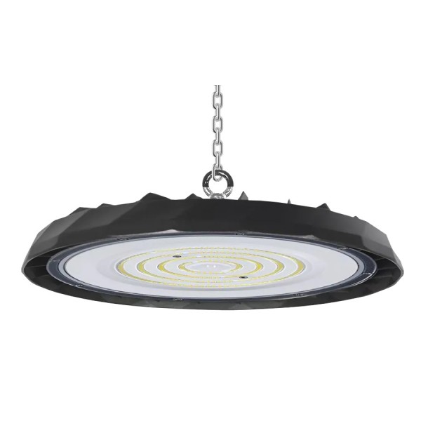 POWERTECH LED φωτιστικό καμπάνα PT-1557, 100W, 6500K, Φ30x4cm, IP65, μαύρο - Σύγκριση Προϊόντων
